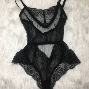 Black Lace Bodysuit